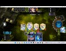 【シャドウバース／女性カード中心／独自ルール・ハイランダー】No.1844 アンリミ版・天界メタニュー【ソロプレー・対ＡＩ戦{ルナ-機械ネクロマンサー／ＨＯＳ}／１試合】