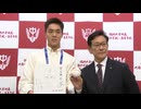 日本ハムドラフト１位福大大濠高・柴田獅子に栗山英樹CBOが指名挨拶