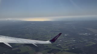 新千歳空港から成田空港へ向かう航空機からの眺め - 2024年10月25日 (Full HD)