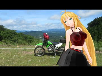 【KLX125】新弦巻マキと名所探訪 第238話「宮崎県・黒原越展望台」