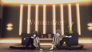 【星屑MMD】 秋瀬ツバキとブラックジャックでWomanizer