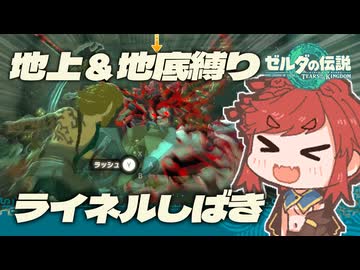 【ゼルダの伝説TotK_地上＆地底縛り】ライネル5連戦ノーダメでいけない雑魚おるぅ？www#21