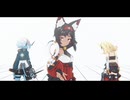 【ゼンゼロMMD】BREEZE【猫又・蒼角・パイパー】