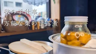 【丁寧な暮らし】万能な栗の甘露煮【入門編】