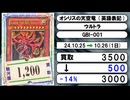 《遊戯王買取相場/45枚》10月25日～10月26日《200円以上騰落》#遊戯王OCG