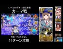 FGO レベル80デオン擬似単騎 カーマ戦 14ターン