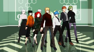 【テンミリMMD】One・Two・Three【プレイヤー軍】