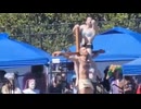 ホモと見るキリストの十字架でポールダンスするホモ