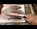 【料理】マゴチさん、素揚げにされる