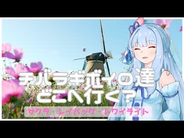 チバラギボイロ達どこへ行く？　～サクラ・レイバック・トワイライト～