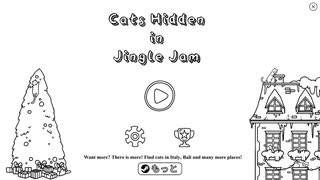 猫探すゲーム　Cats Hidden in Jingle Jam