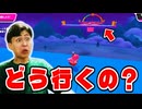 一見中間まで何もない空が続いており行くのは無理だろうと思いましたが実は透明な…【フォールガイズ】