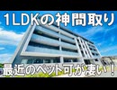ペット可小型犬・猫飼育OKオシャレな１LDK賃貸マンション ハイロード岡山市北区北方