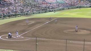 滋賀学園ドラフト候補 岩井 天史くん強烈なライトへのヒット【甲子園2024 有田工 対 滋賀学園 2024年8月7日】