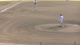 滋賀学園 脇本 耀士くん投球フォームと球筋【甲子園2024 有田工 対 滋賀学園 2024年8月7日】