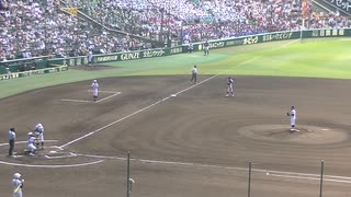 滋賀学園 脇本 耀士くんのピッチング 丸田 真太郎くんと川尻 泰翔くんを連続三振【甲子園2024 有田工 対 滋賀学園 2024年8月7日】