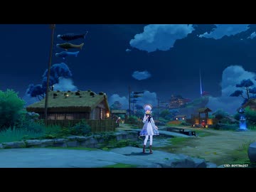 【原神】紺田村 夜【BGM】