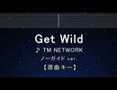カラオケ♬ Get Wild - TM NETWORK 【ガイドメロディなし】 歌詞 ふりがな