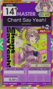 【譜面確認用】 Chant Say Yeah! MASTER 【オンゲキ外部出力】