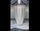 粘土 3D プリント家の装飾花瓶 #3dprinting #pottery #art #ceramics