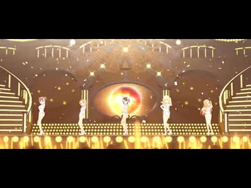 【デレステMVシアター】Yes! Party Time!! (赤城みりあ,龍崎薫,佐々木千枝,櫻井桃華,市原仁奈) セーラーミズギ