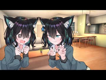 みゃーまいとみゃとそんの入れ替わりハロウィン