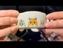 【ASMR】これであなたもハムスター⁉飼育グッズで心地良いタッピング（陶器、木製おうち、回し車、お風呂、かじり木、給水器、床材）