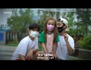 外国人の子供が傘をかぶってくれと言われたら? (吹き替え)｜社会実験｜JAYKEEOUT