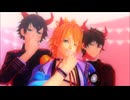 【2024年MMD秋祭り】ヴァンパイア / 浦島・肥前・水心子 / MMD刀剣乱舞【疑似三人用カメラ配布】