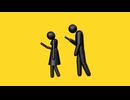 イタリアの標識 歩きスマホをする人が多い地区！