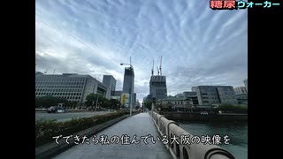 第1話、梅田を出発（御堂筋、徒歩で端から端まで）