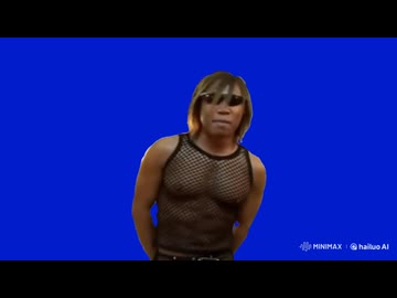 いろんな動きをする拓也さん.曲単品.没