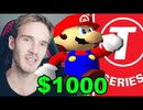 [Hobo Bros]T-seriesを止めるためにPewDiePieモチーフのマリオハックに1000ドル払った[改造マリオ64]