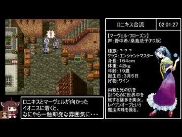 【RTA】スターオーシャン(SFC版) 複合＋個別グッドED 4:09:20 part4/6
