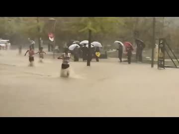ホモと見る大雨でとんでもない事になった高校駅伝の大阪府予選