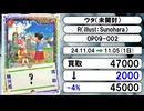 《ワンピ買取相場/1枚》11月04日～11月05日《200円以上騰落》#ワンピースカードゲーム
