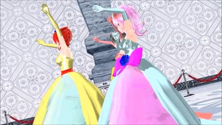 【MMD】狐に婿入り【重音テト　小春音アミ】