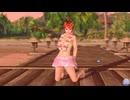 【DoaXvv/カンナ】ポーズ:膝立ち・後ろ手/水着:リラ