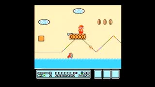 【実況】へっぽこアベルのマリオのゲームをプレイ（スーパーマリオブラザーズ3）ワールド3-1
