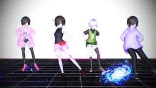 【MMD】4人のたっちゃんでLaLaL危