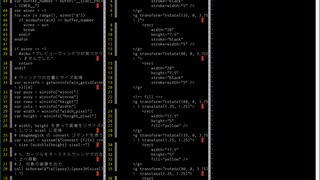 Sixel イメージを利用した Vim 上での SVG プレビュワー実装実験