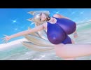 【MMD アズールレーン】DEEP BLUE TOWNへおいでよ / 加賀