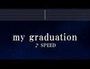 練習用カラオケ♬ my graduation - SPEED 【ガイドメロディ付】 インスト 歌詞 ふりがな