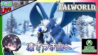 そろそろメインクエストを進めたいので凍てつき山に行くどー！！【夫婦実況】【ゆきとの日常】【パルワールド】