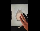 トトロちゃん来た！～～LED電量表示Mixoo ipadペンシル