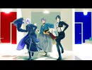 【第4回MMD廃】【MMD刀剣乱舞】推し刀３振りでだいじょばない【歌仙/松井/大慶】