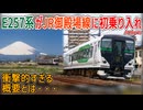 【衝撃発表】E257系がJR御殿場線に初めて乗り入れる団体臨時列車が運行決定！？衝撃的すぎる概要とは・・・【JR東日本】【ゆっくり解説】#Shorts