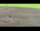 茨城アストロプラネッツ長尾光ピッチングフォーム＜NPB独立リーグ交流戦 読売ジャイアンツ 対 BCL選抜 2024年9月12日＞