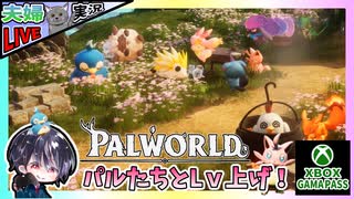 塔のボスが強かったのでLv上げ＆装備更新しながらダラダラする回... と、思いきや最後は成り行きでLv47 アヌビスに挑んでがんばったよwww【夫婦実況】【ゆきとの日常】【パルワールド】
