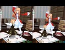 セルフ比較：16cm/17cmずつ小さく縮んでいくレア様＆マリエルで「WAVEFILE」